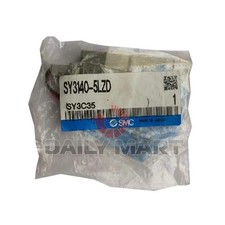 Brand New SMC SY3140-5LZD 5 Port Solenoid Valve Rubber Seal PLC