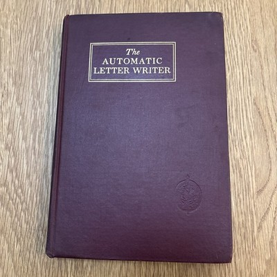 The Automatic Letter Writer - Pub: A. W. Shaw - 1914 - Hardback Book antique 