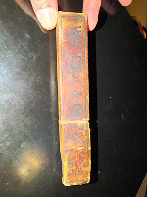 Antique Wade & Butcher Straight Razor Sheffield England with Box/Case