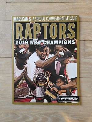 Maclean's magazine 2019 NBA Champions RAPTORS Commemorative Issue BASKETBALL