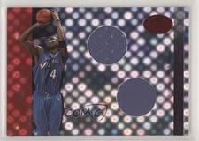 2006-07 Bowman Elevation Power Brokers Dual Relics Red 36/49 Antawn Jamison 1p4
