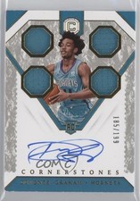 2018-19 Panini Cornerstones 185/199 Devonte' Graham #180 Rookie Auto RC 0b9
