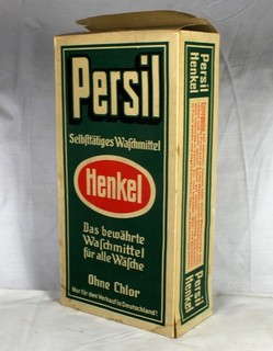 alte große Schaupackung Persil Henkel ohne Chlor
