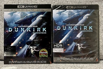 DUNKIRK 4K UHD + Blu-ray w/MINT OOP SLIPCOVER NEW & SEALED Christopher Nolan