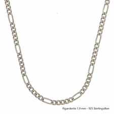 Figarokette Silberkette 925 Silber Sterlingsilber Kette Silber Made in Germany