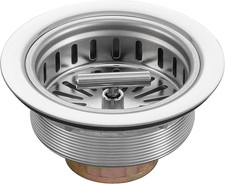 3-1/2 Inch Kitchen Sink Drain Strainer Assembly Made by All Stainless Steel with