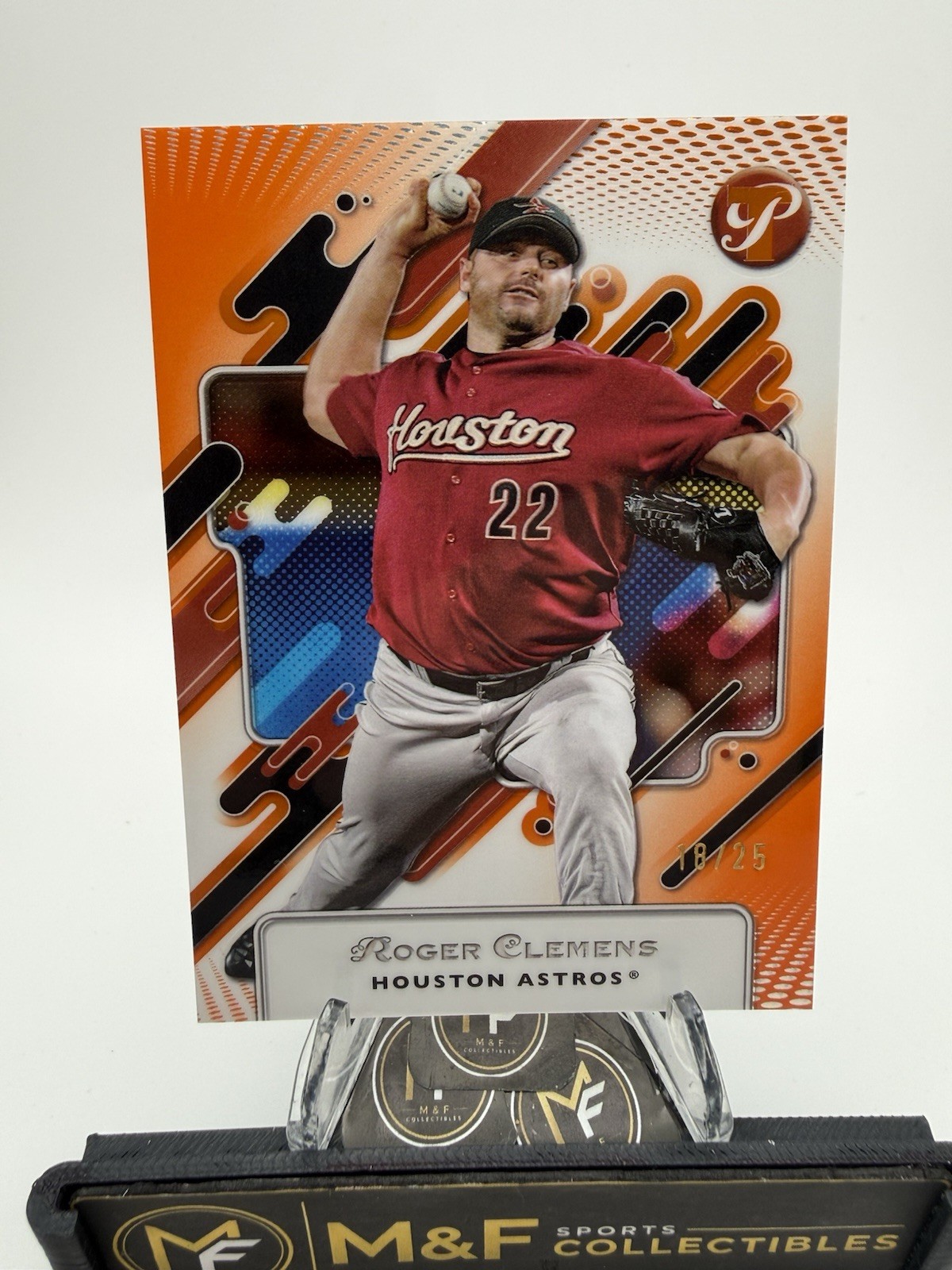 2025 Topps Pristine - Roger Clemens #155 Orange Refractor /25