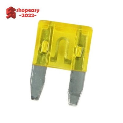 50Pair 20A Miniature Blade Style Fuse APM/ATM Short Circuit Protection for Car