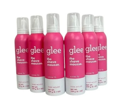 Glee The Shave Mousse Summer Lily 8.1 oz each - 6 pack