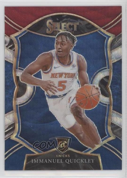 2020-21 Panini Select Concourse Tri-Color Prizm Immanuel Quickley #85 04l0