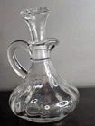 Vintage Anchor Hocking Glass Clear Cruet with Stopper
