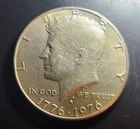 RARE 1776-1976 BICENTENNIAL KENNEDY HALF DOLLAR WITH FILLED IN MINT MARK