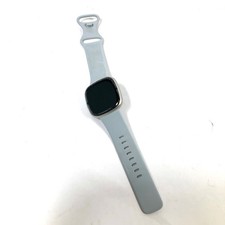 WEAK BATTERY Fitbit Sense 2 Health Fitness Smartwatch Platinum Aluminum