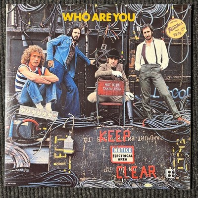 THE WHO - Who Are You - MCA-3050 ROCK LP - 1st Pressing / Shrink - NM Nice!