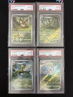 2025 Pokemon TCG Chinese Exclusive Gem Vol. 2 CBB2C Eevee *(4)Pcs Set #3 PSA 10