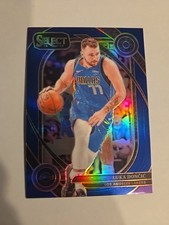 Luka Doncic 2024-25 Select Courtside Blue Prizm  Color Match