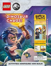 Lego Jurassic World: Dinosaur Chaos! by Ameet Publishing Paperback Book