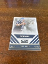 Tony Romo #6 2016 Score Signal Callers Black Dallas Cowboys - FREE SHIPPING