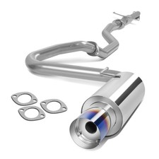 4 Muffler Burnt Tip Cat Back Exhaust System For 04-10 Scion Tc Coupe 2.4l