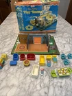 RARE Vintage 1971 Fisher Price Little People Family Play Rooms, Furniture *not*