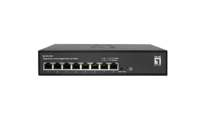 LevelOne Switch 8xGE 10'' Hilbert SL managed