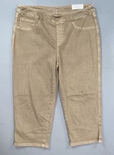 Chico's Pull On Slim Leg Capri Lightweight Jeggings, Pants. Women's 12, NWT