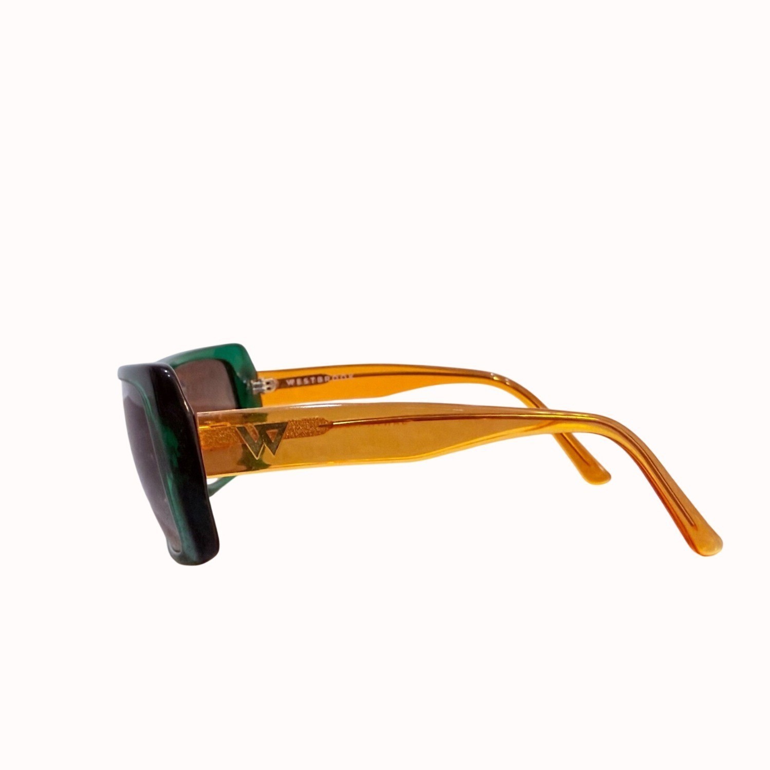 Westbrook Oversized Rectangular Sunglasses Santa … - image 6