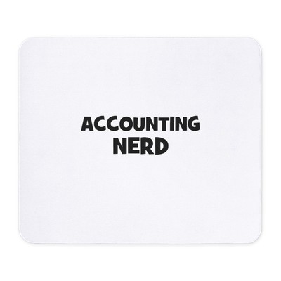 CafePress Accounting Nerd Non-slip Rubber Mousepad, Gaming Mouse Pad (146364028)
