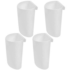 4Pcs Hanging Cup Holder, Utility Rolling Cart Organizer Accessories, Multipur...