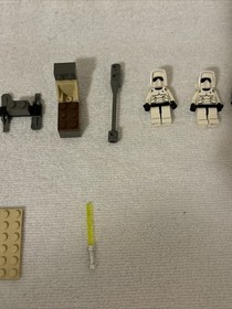 Lego Star Wars Set #7128 Speeder Bikes, INComplete w/Figs READ DESC FREE SHIP