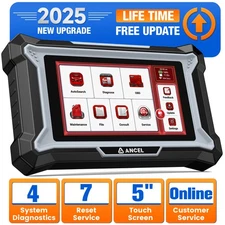 ANCEL DS100 OBD2 Scanner ABS/SRS/TCM Engine Code Reader Auto Car Diagnostic Tool