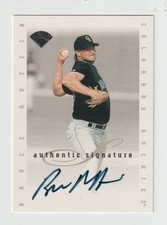 Bruce Ruffin - 1996 Leaf Signature Series Update - Autographed - Rockies