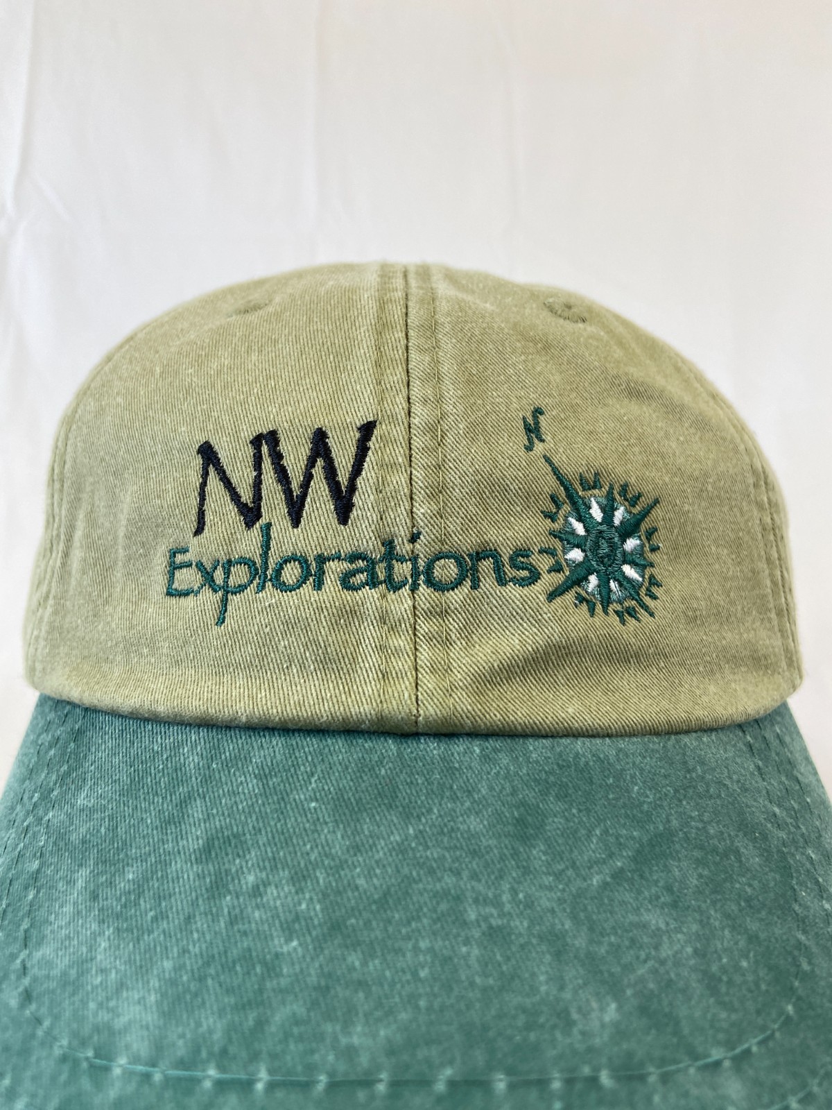 NW Explorations Baseball Cap Buckleback Lined Hat… - image 2