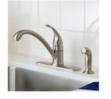 Moen Torrance Spot Resist Stainless Single Handle Deck-mout Kitchen Faucet