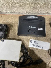 Sega AtGames Mega Drive Classic Console Black With 2 Controllers Cable Bundle