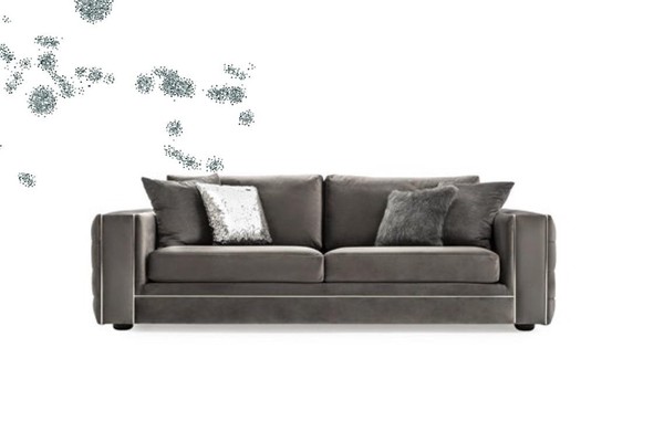 Hochwertige Sofa 4 Sitzer Polstersofas Designer Couch Sofa Luxus Chesterfield-image