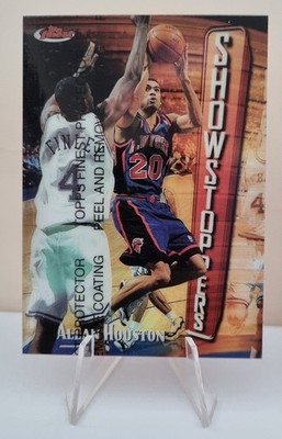 1997-98 Topps Finest Refractor #174 Allan Houston B