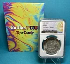 1881-S Morgan Silver Dollar NGC MS 63 Crescent Toner 🌈 Bullion Plus Eye Candy