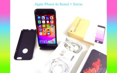 Apple iPhone 6s 2015 32GB + EXTRA . SUPERB Condition = Working GREAT .