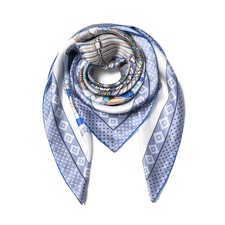 100 Mulberry Silk Scarf 43 Inch Large Square Shawl Womens Oversized Headband