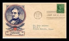 DR JIM STAMPS US COVER MILLARD FILLMORE PRESIDENTIAL SERIES FDC SCOTT 818