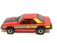 Original Vintage 1979 Hot Wheels Hot Ones Turbo Mustang Cobra Red