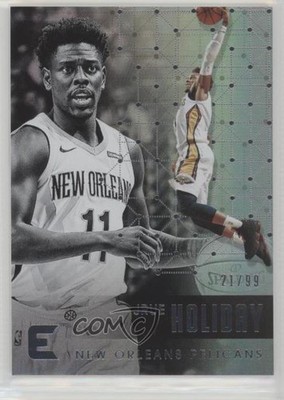 2017-18 Panini Essentials Silver 21/99 Jrue Holiday #114 0k4