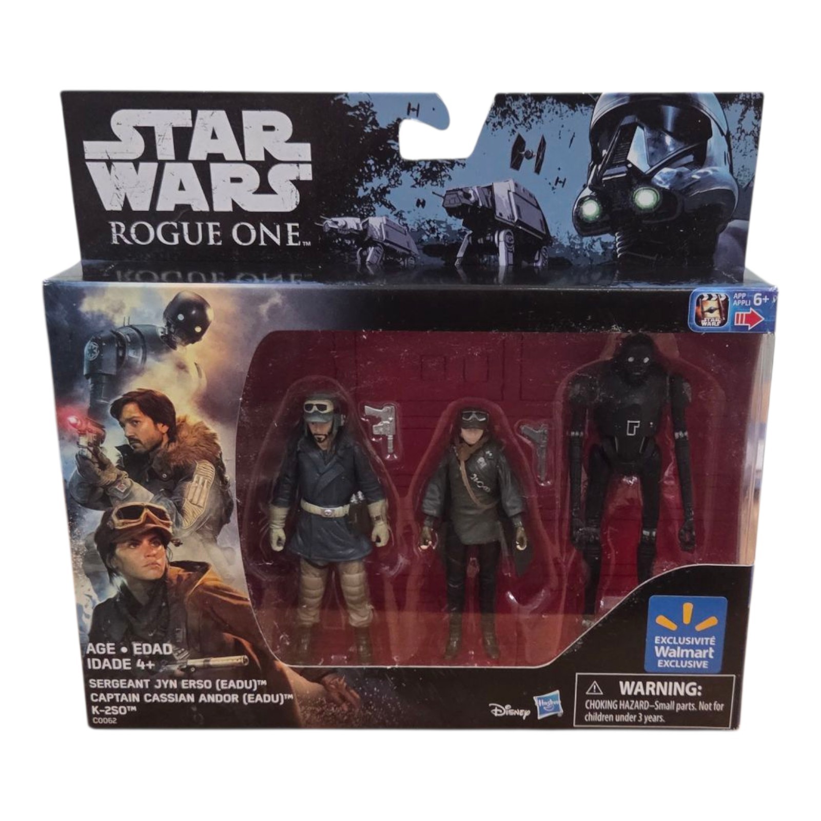 2016 Hasbro Star Wars Rogue One Rebel 3.75" Action Figure Wa