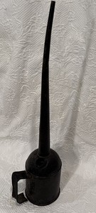 Antique B & O Railroad 23 Inch, Oil Can Long Spout Collectible Railroad Hardware