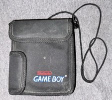 Small Nintendo Game Boy Black Soft Carrying Case  Strap TW1