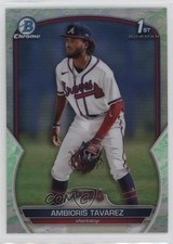 2023 Bowman Chrome Prospects Lunar Glow Refractor Ambioris Tavarez #BCP-33 uk2