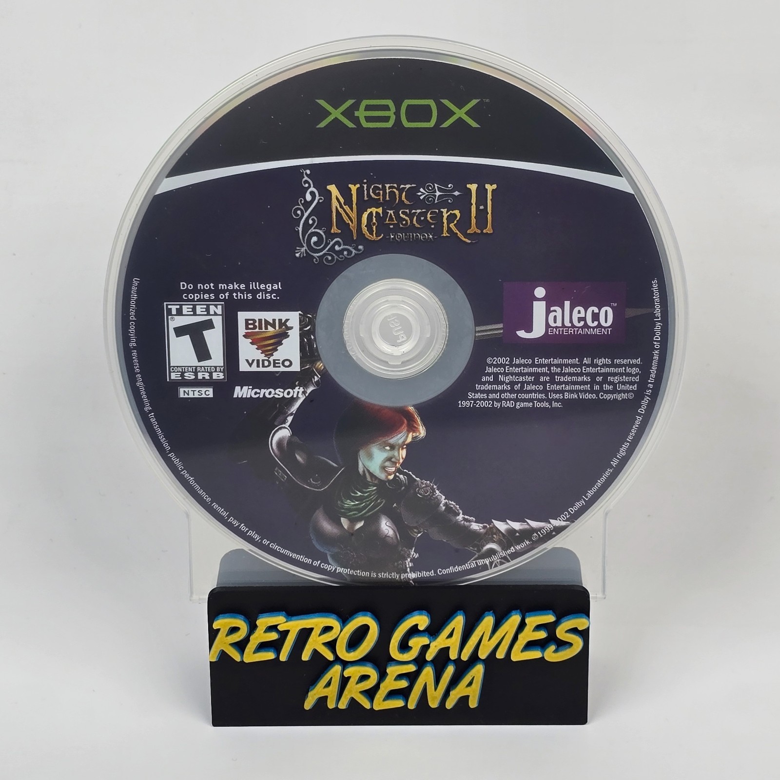 Disco NightCaster Night Caster II 2: Equinox (Xbox Original)