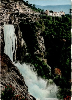 TIVOLI, Grande Cascata, Grand Cascade, Grosser Wasserfall, Ediz. Postcard