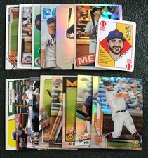 (15) PETE ALONSO Mets - O's (Lot 15 different all Mets uniform w/5 Refractors)